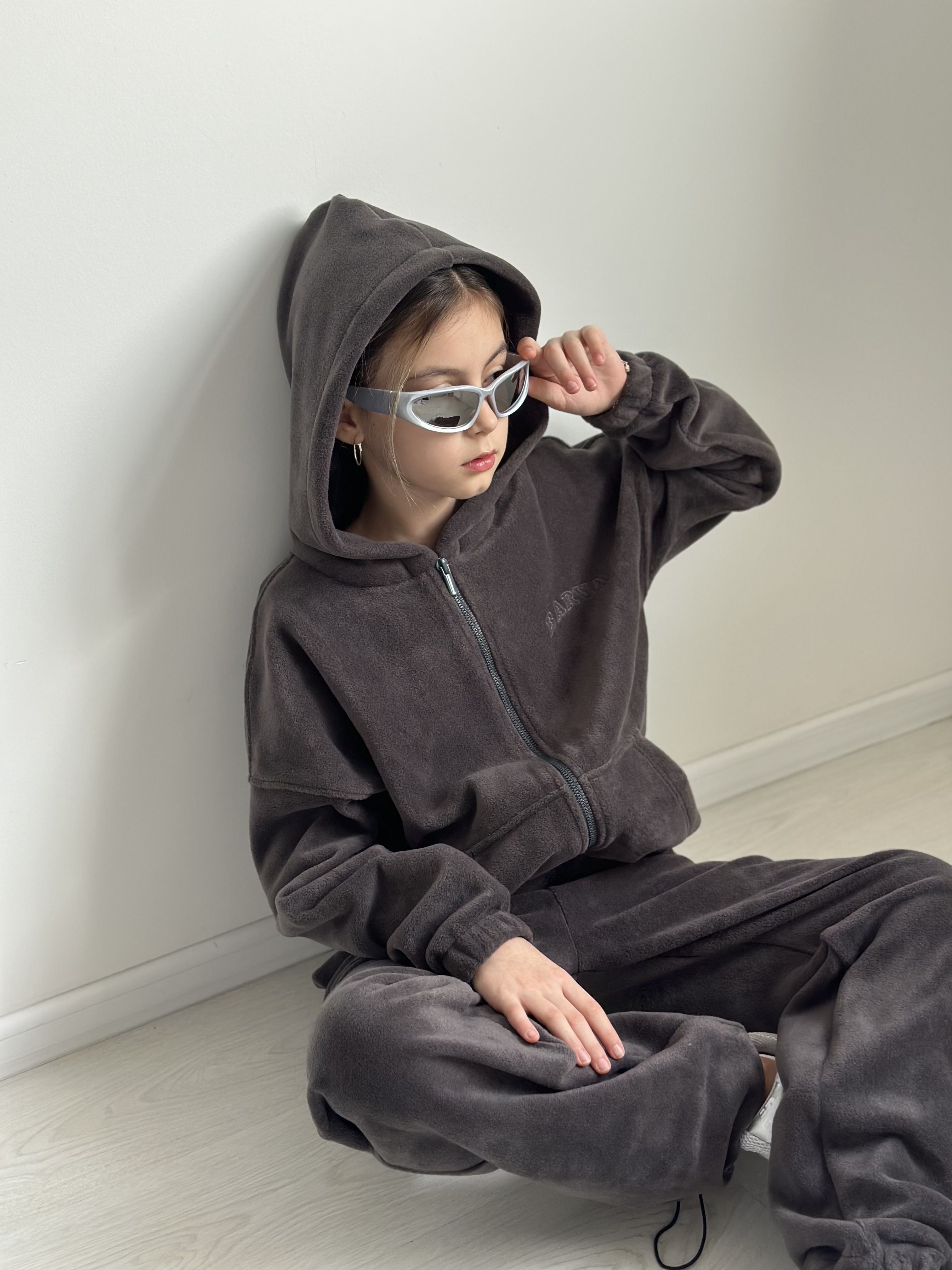 Костюм фліс Teddy графіт